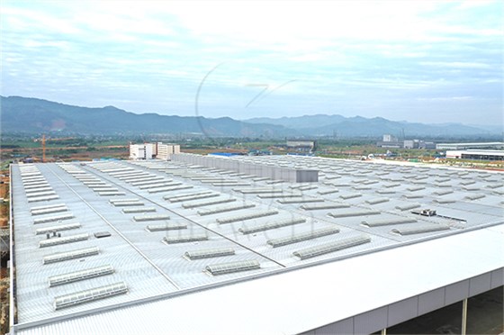 側(cè)開型電動(dòng)通風(fēng)采光天窗